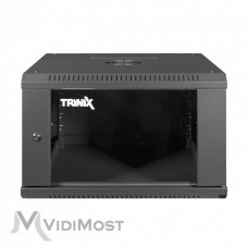 Комутаційна шафа TRX-6U/600x450x370 Black Trinix